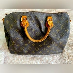 LV LOUIS VUITTON SPEEDY 30 Monogram - Vintage - Authentic